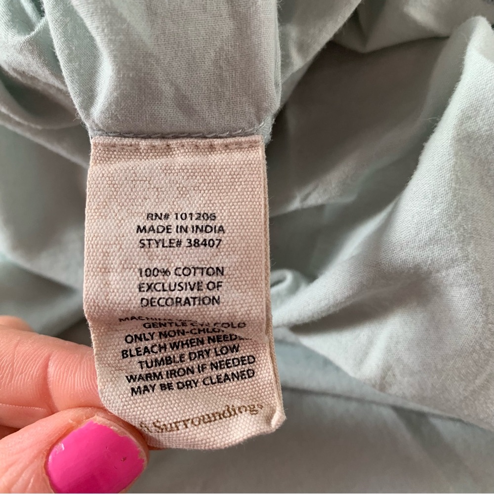 Soft Surroundings Embroidered Prairie Cottagecore Maxi Nightgown Dress - Picture 6 of 6